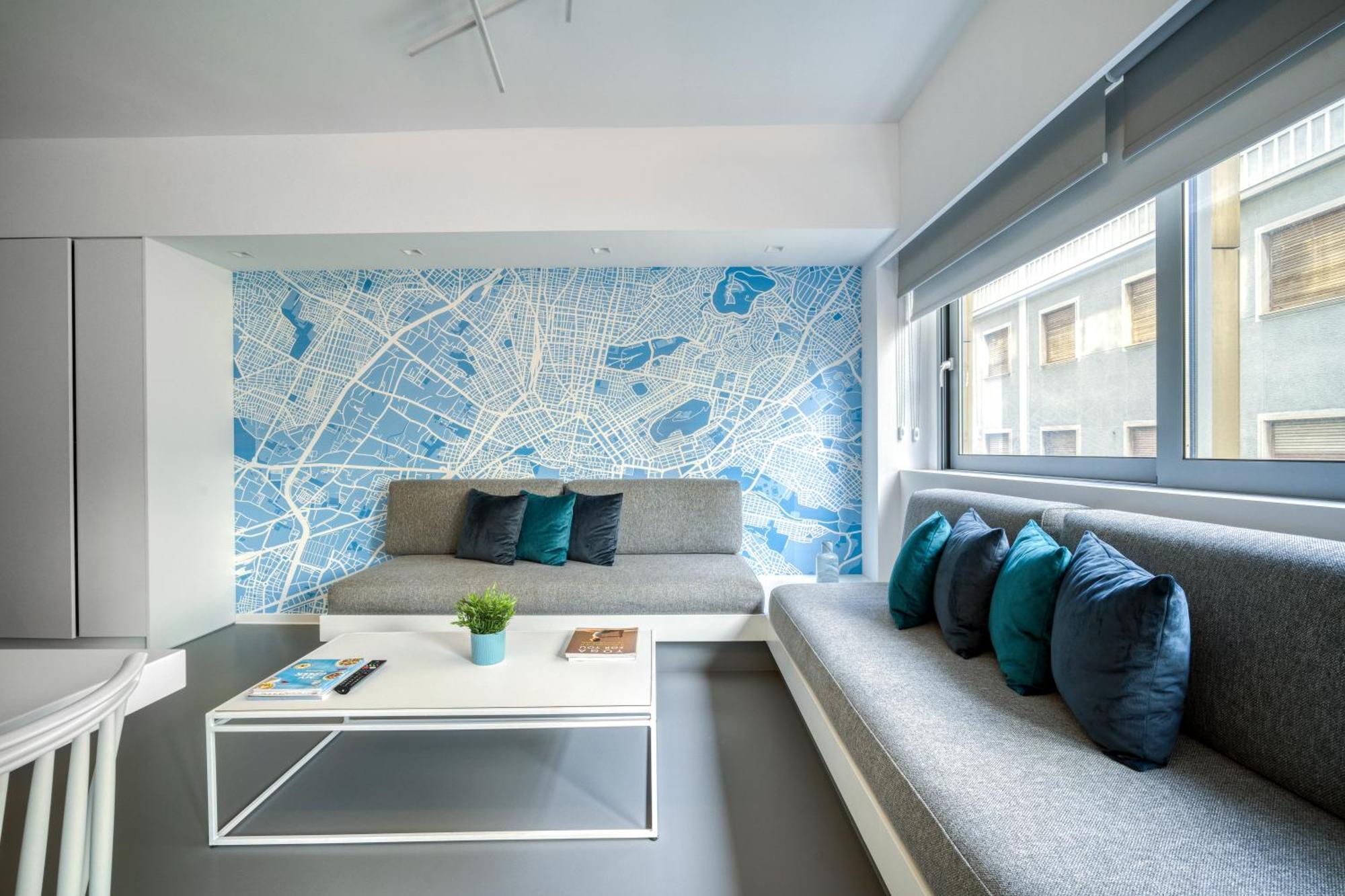 Athens Color Cube Apartment Bilik gambar