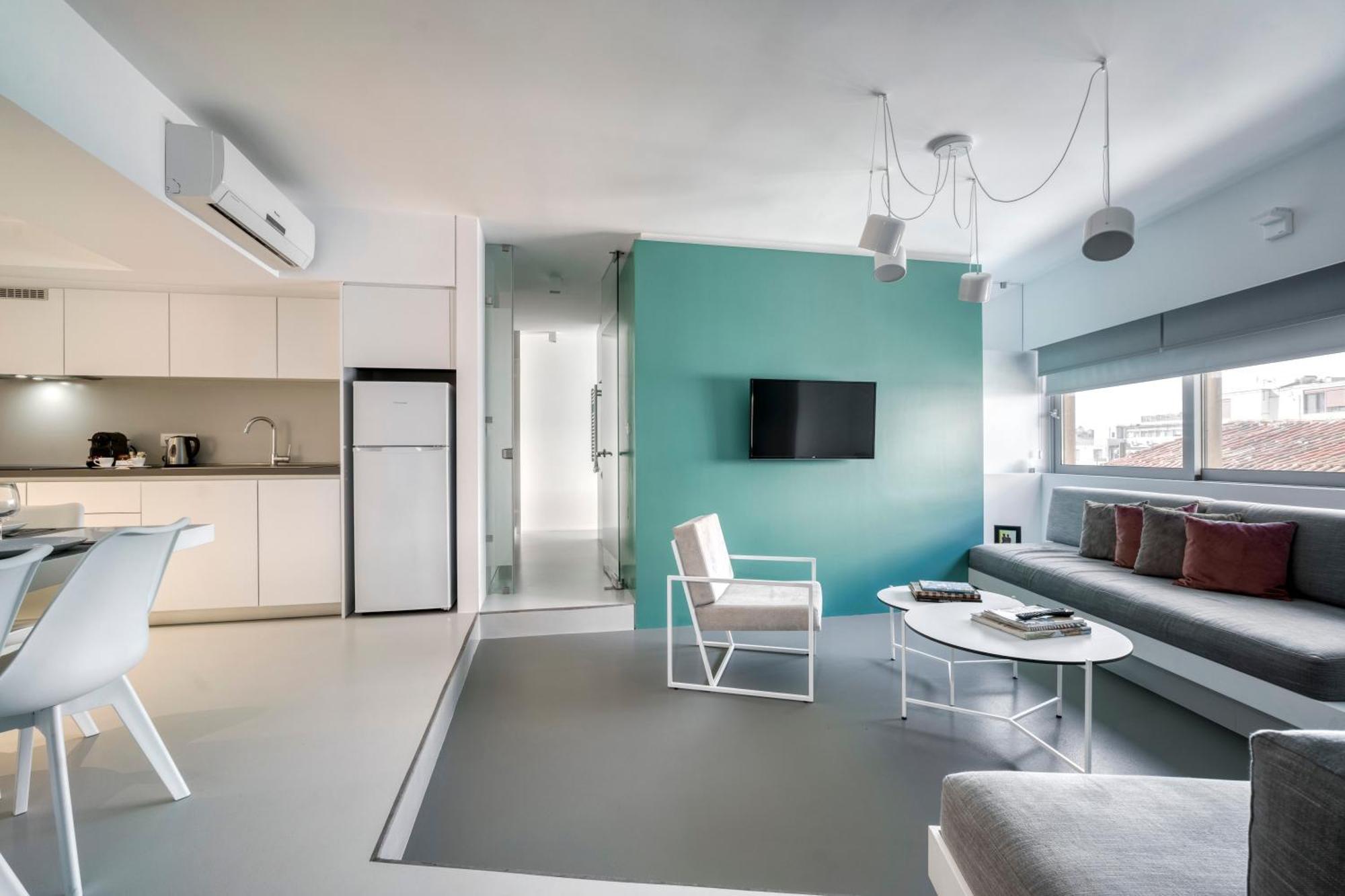 Athens Color Cube Apartment Bilik gambar